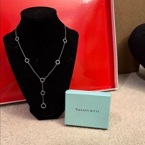 Tiffany & Co. Silver Circle Necklace